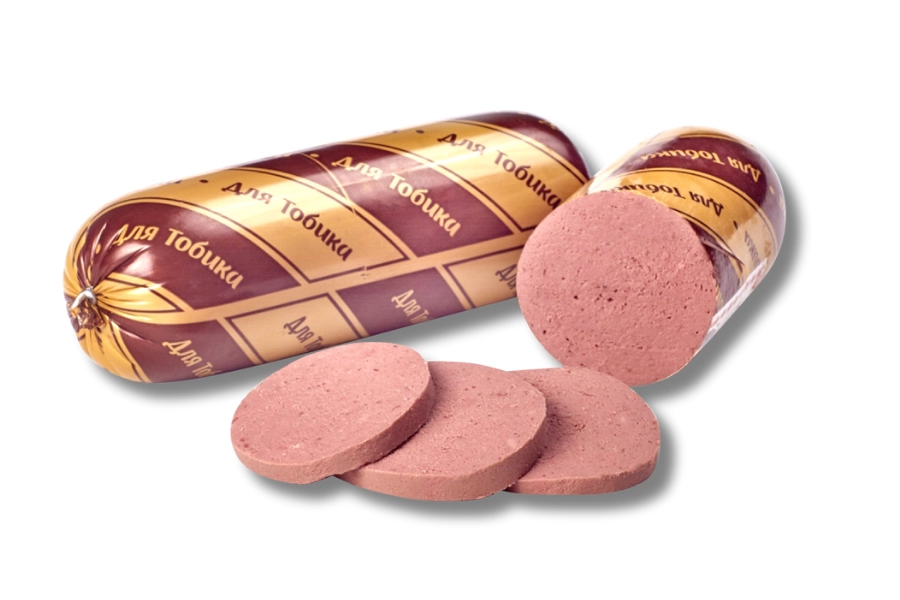 Колбаса вареная для кормления собак "Для Тобика"